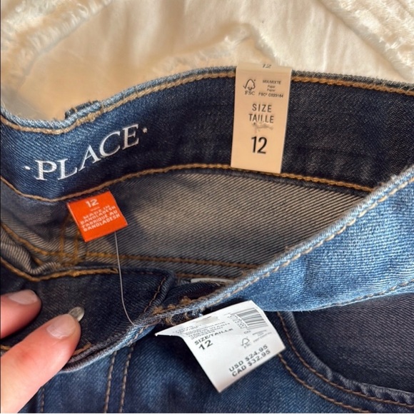 The Children's Place Blue Denim Kids' Shorts - Picture 4 of 5